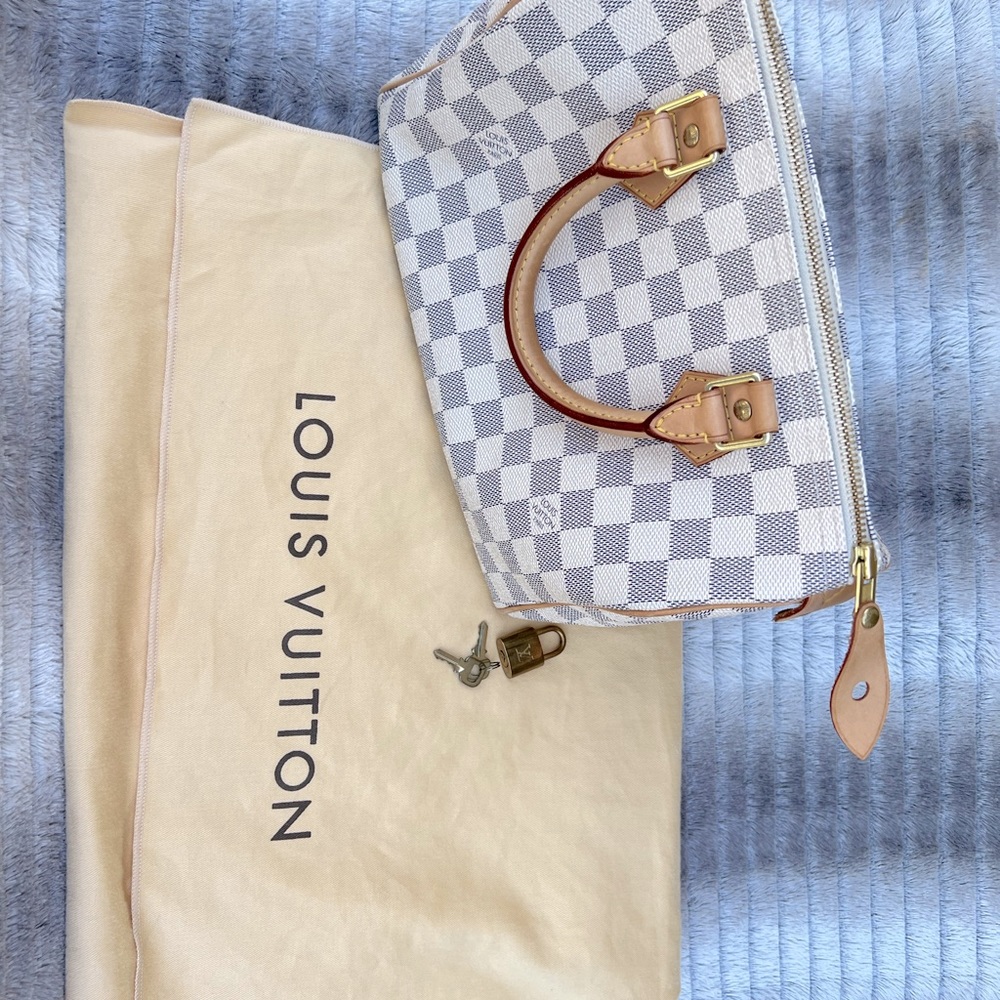 Louis Vuitton speedy 25 Damier Azur